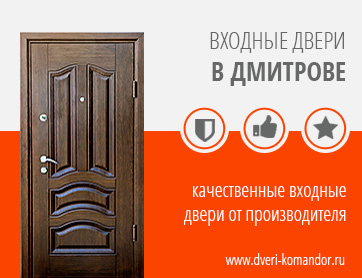 Входные двери в Дмитрове