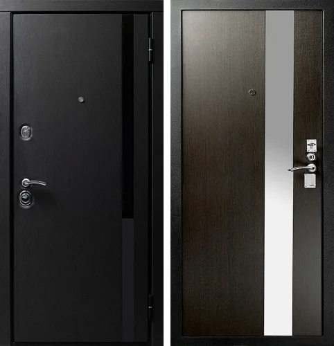 Металлическая дверь с шумоизоляцией №28 размером 900x2000 мм