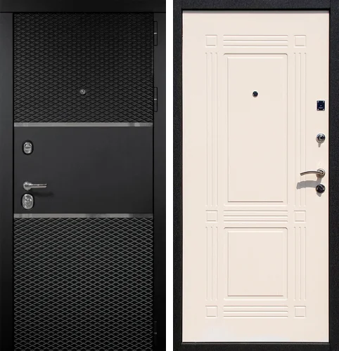 Дверь металлическая утепленная №60 размером 960x2050 мм