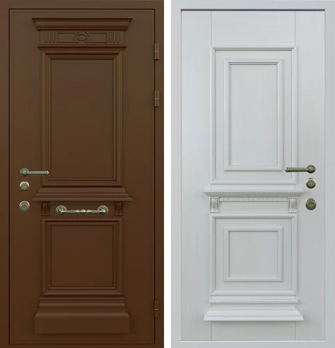 Входная дверь в американском стиле №77
