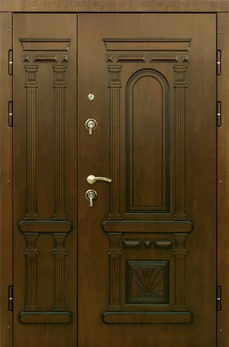 Двойная металлическая дверь №41