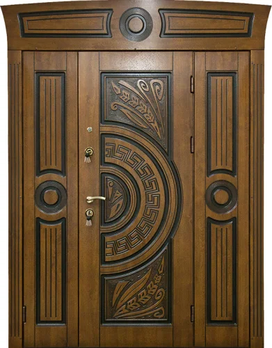 Дверь из массива кедра №44