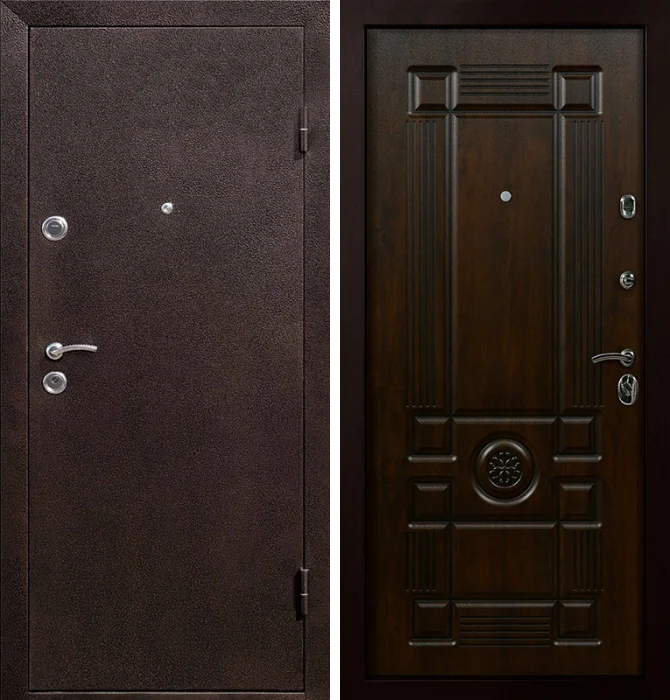 Дверь входная на дачу теплая №18