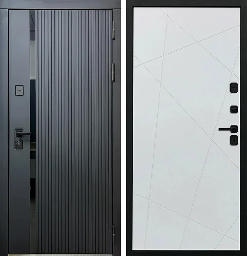 Металлическая дверь в дом с терморазрывом №85