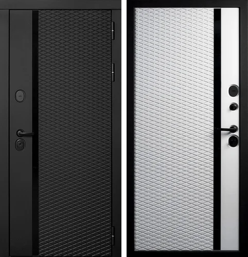 Тёплая уличная дверь с терморазрывом №69