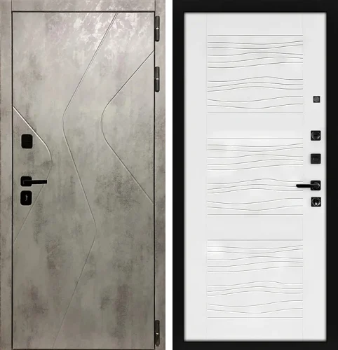 Дверь с двойным терморазрывом №58