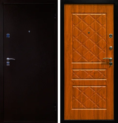 Металлическая дверь с коробкой №42