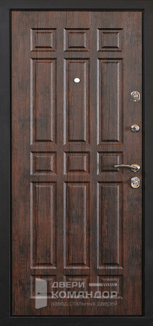 Дверь входная 2000х800 мм. №7 с замками KALE - внутренняя сторона