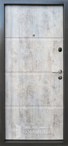 Дверь утепленная входная для дома №121 с замками CISA - внутренняя сторона