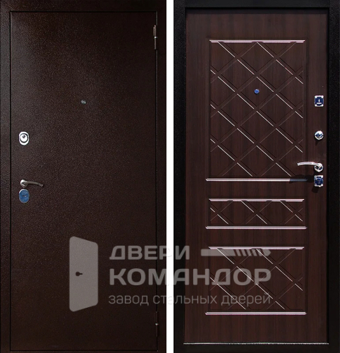 Левая металлическая дверь №26