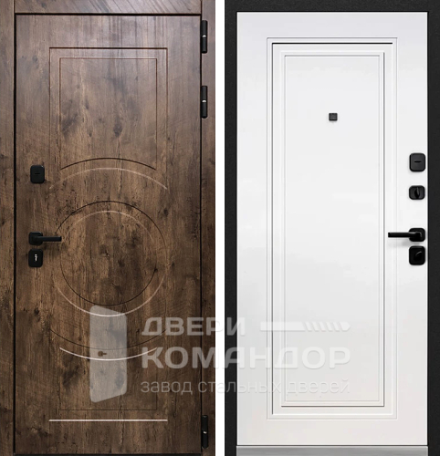 Входная дверь с терморазрывом для загородного дома №46 с замками CISA