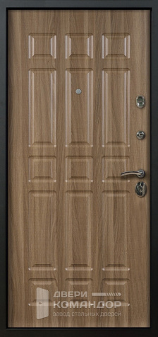 Дверь наружная металлическая утепленная для дома №56 размером 860x2050 мм - внутренняя сторона