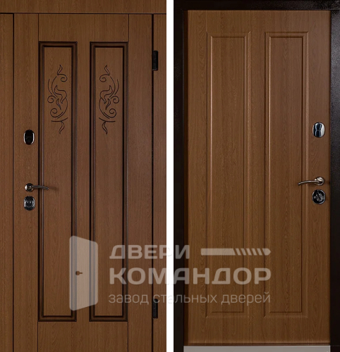 Дверь металлическая входная уличная недорого №57 с замками KALE