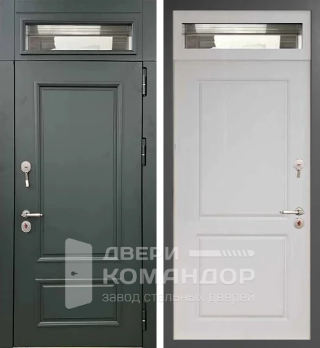 Уличная дверь с фрамугой №7