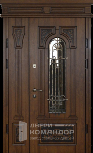 Дверь из массива дуба на заказ №49 с замками CISA