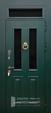 Входная дверь с верхним стеклом №41 - наружная сторона