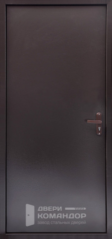 Уличная дверь в котельную двойной металл №3 - внутренняя сторона