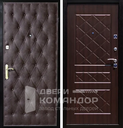 Дверь входная дермантин №9 размером 960x2050 мм