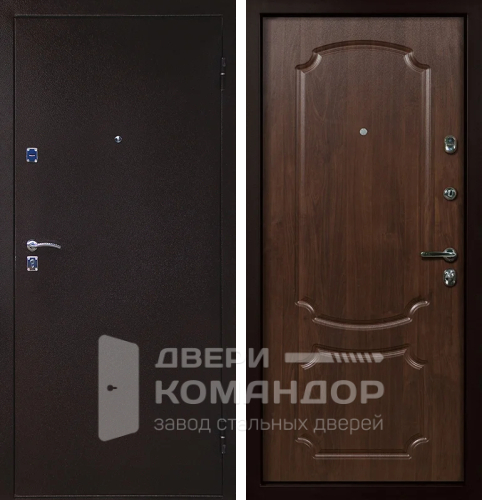 Дверь уличная металлическая №2 размером 860x2050 мм
