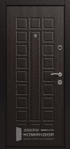 Входная дверь МДФ с двух сторон №4 размером 900x2000 мм - внутренняя сторона