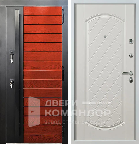 Входная дверь с длинной ручкой №103 размером 900x2000 мм