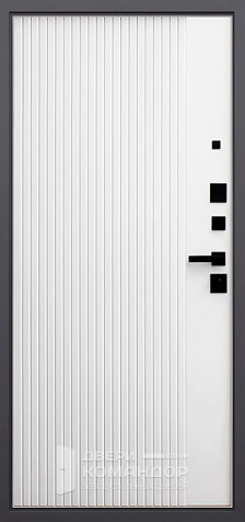 Дверь с терморазрывом серая №106 - внутренняя сторона