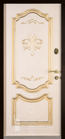 Входная дверь в классическом стиле №4 с замками KALE - внутренняя сторона