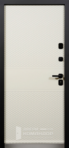 Входная дверь для частного дома утепленная №123 - внутренняя сторона