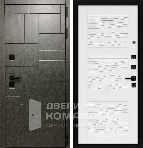 Дверь зимняя с терморазрывом №49 с замками CISA