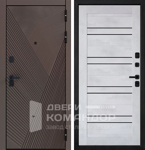 Дверь с терморазрывом с МДФ №115