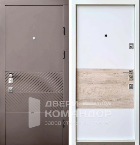 Входная дверь терморазрыв №76 размером 860x2050 мм