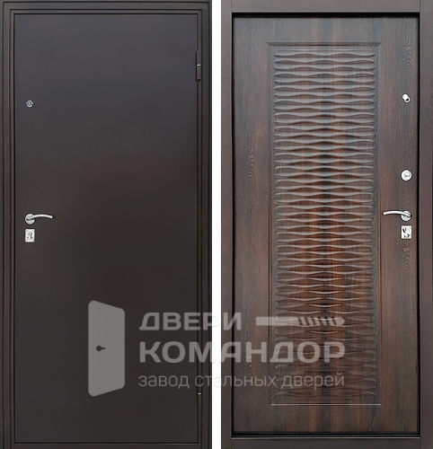 Нестандартная дверь входная металлическая недорого №46 с замками KALE