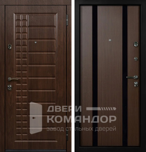Железная дверь входная в квартиру с шумоизоляцией №9 размером 900x2000 мм