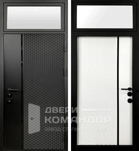 Дверь со стеклянной фрамугой №20