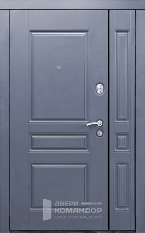 Дверь металлическая распашная двухстворчатая №30 - внутренняя сторона