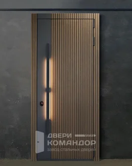 Элитная дверь с комбо вертикалей